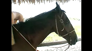 Fucking while riding a horse