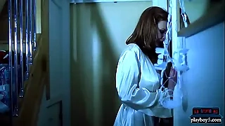 Big tits stepmom cheats on her husband during Christmas