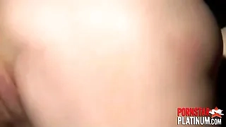 Don't move or else you'll be fucked by the big ass MILF
