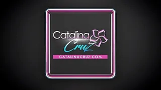 Hot mature Catalina Cruz in sexy heels and black panties indulging in solo play