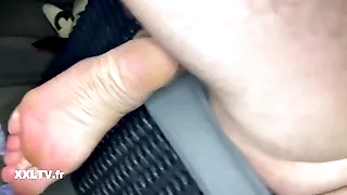 A hot MILF is sucking and fucking in an orgy with MILFs