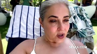 XBIZ Miami feature Seska showcasing her skills and charm