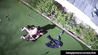 Mexican MILF Gabby Quinteros gets her pussy railed hard