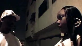 She has a big black ass and big tits her friend has a big cock