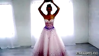 Busty MILF Joslyn James gets fucked in a ball gown on JoslynJames xxx