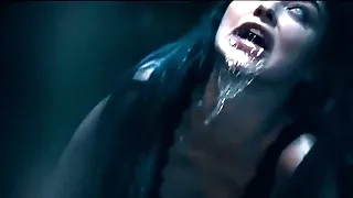 A sexy MILF gets fucked by two guys in an intense scene