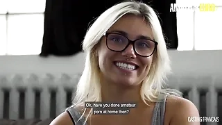 Hardcore pussy fuck with hot squirting and a stunning Canadian blonde