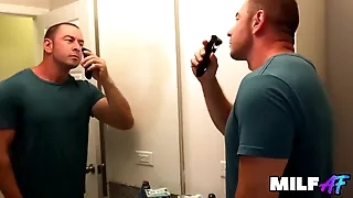 The hot MILF helped me to get ready for a date