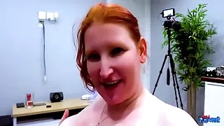 Bourbon Street slut Rue gets her holes filled with sticky sperm in a jealous rage